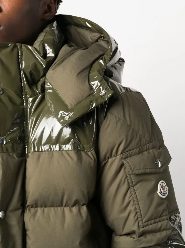 Moncler olive green jacket on sale