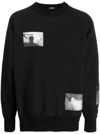UNDERCOVER PSYCHOロゴスウェット Undercover Psycho スウェットシャツ | ブラック | FARFETCH JP