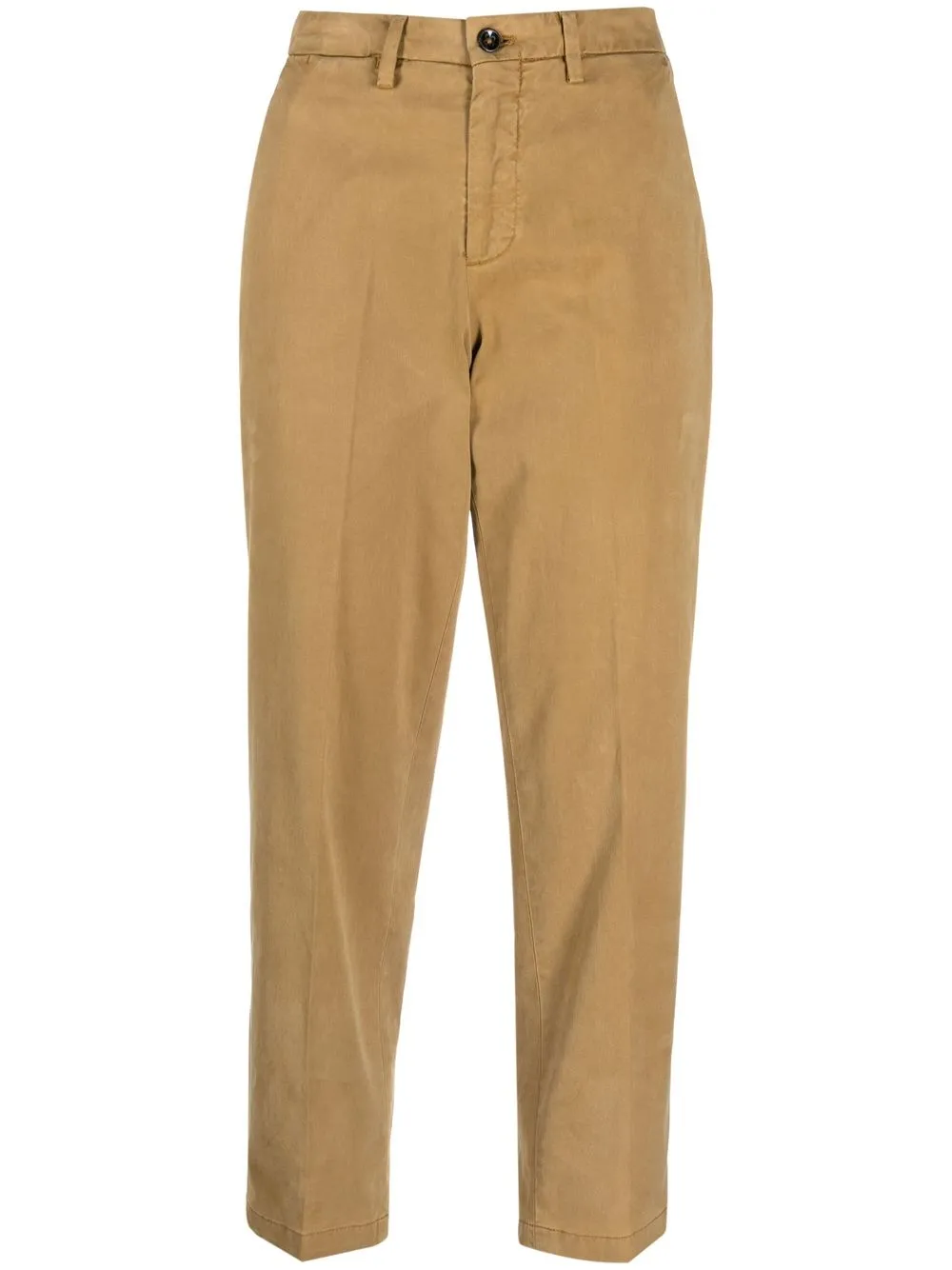 

Briglia 1949 tapered cotton trousers - Neutrals