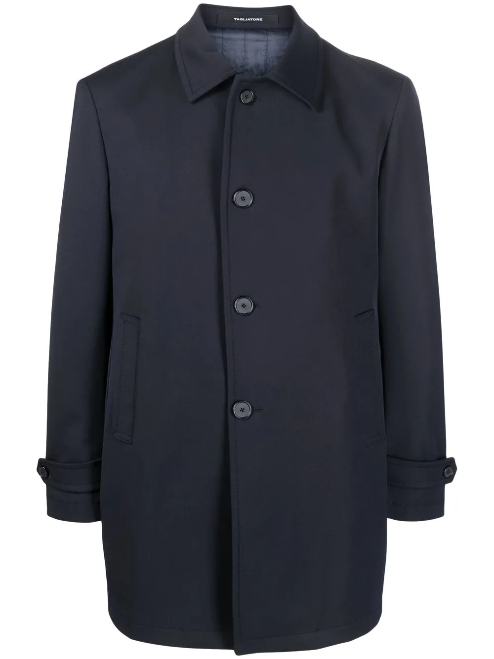 

Tagliatore single-breasted overcoat - Blue