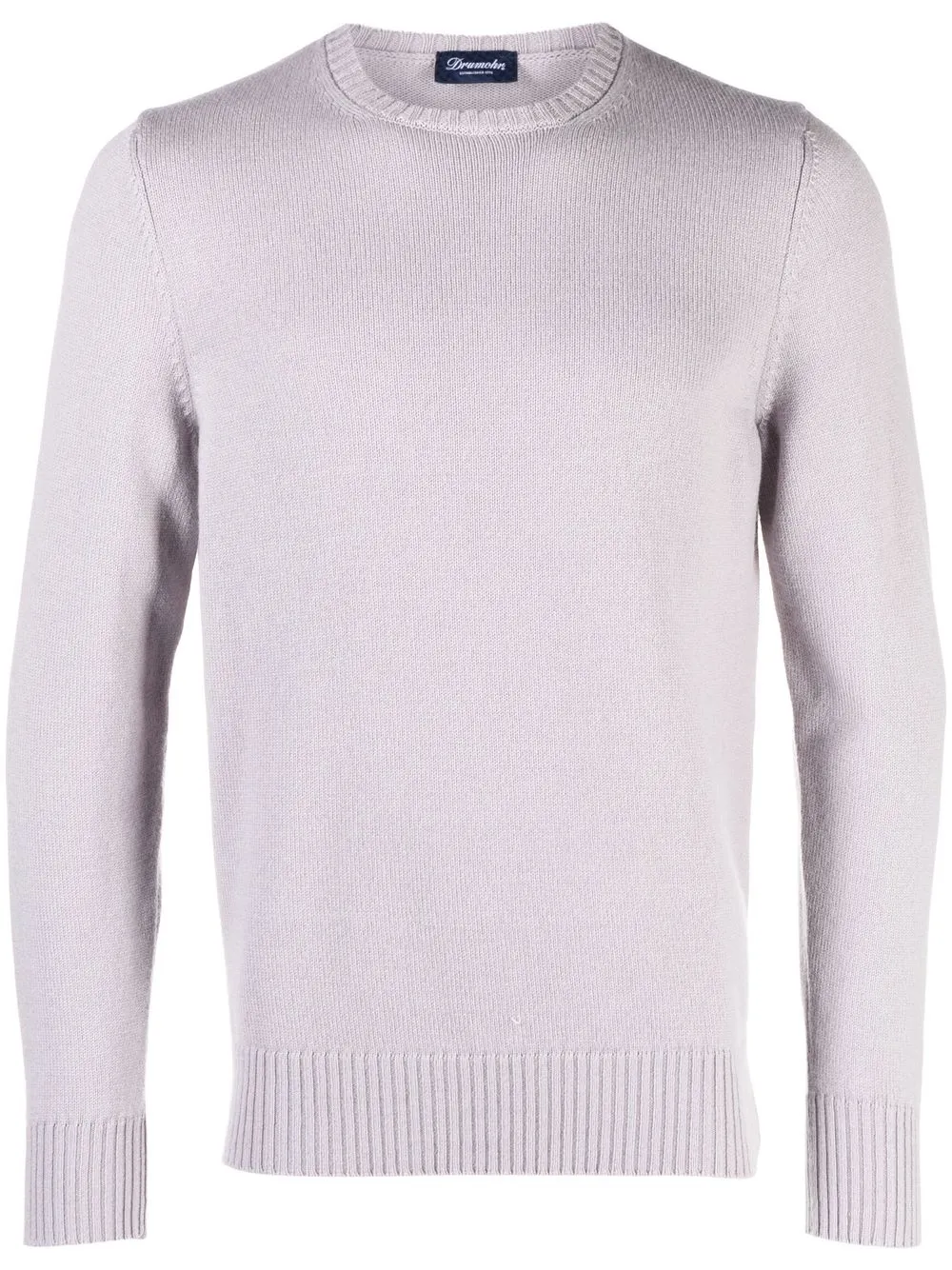 

Drumohr fine-knit cashmere jumper - Purple