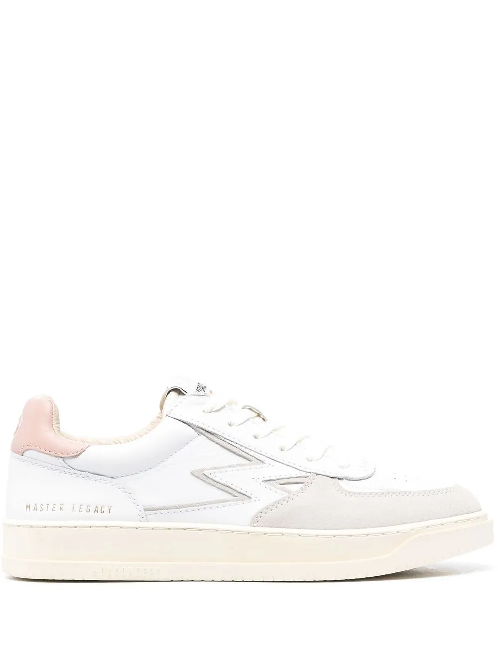 

Moa Master Of Arts panelled lace-up sneakers - White