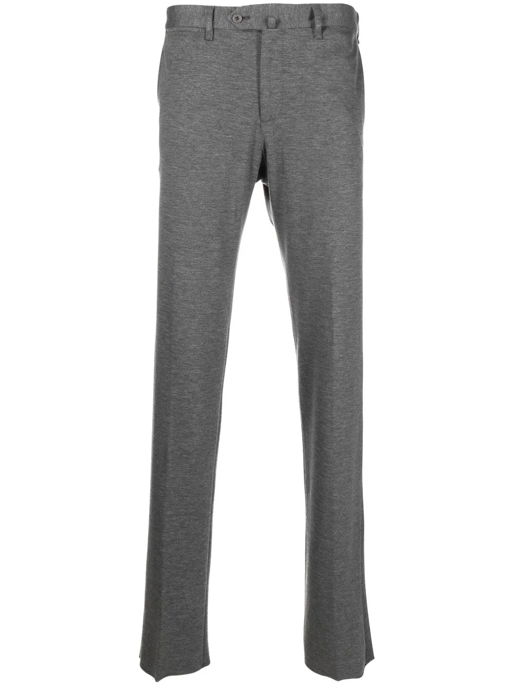 

Emporio Armani slim-cut elasticated trousers - Grey
