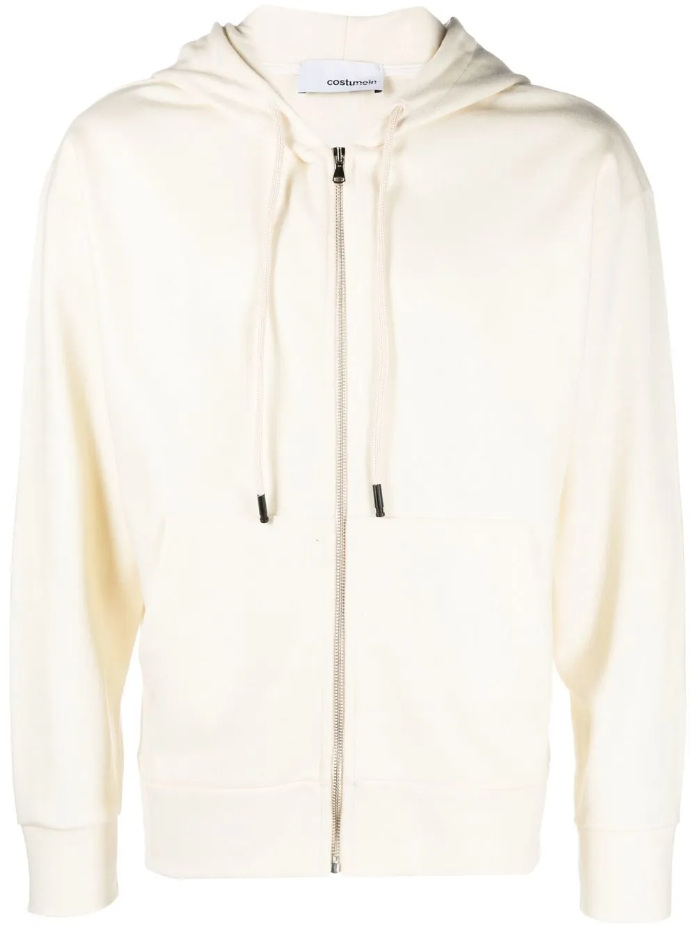 

Costumein zipped drawstring hoodie - Neutrals