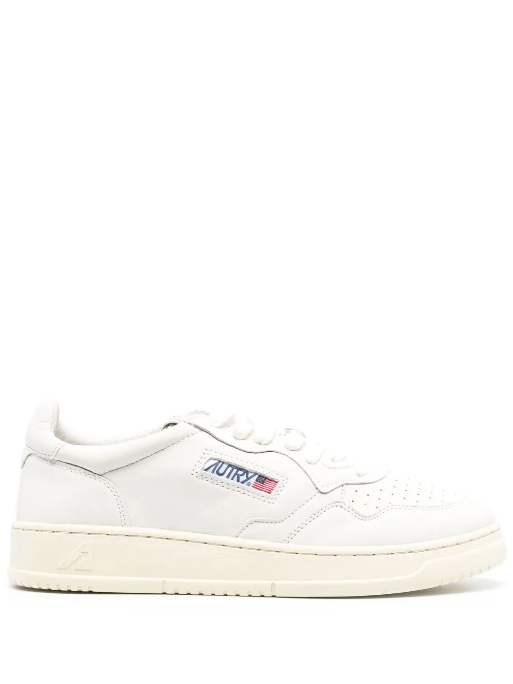 

Autry leather low-top sneakers - White