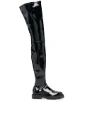 Givenchy 4G over-the-knee boots - Black