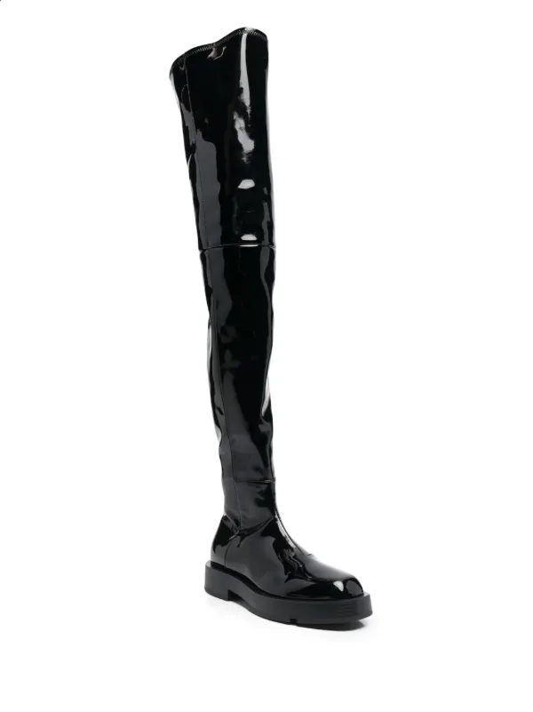 Givenchy 4G thigh high Boots Black FARFETCH AO