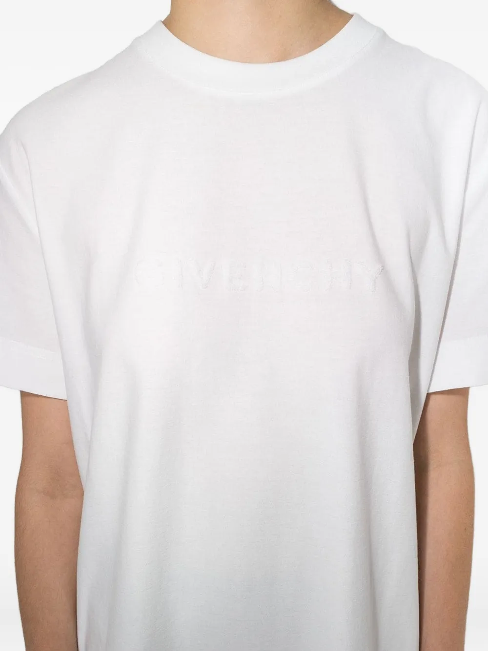 Givenchy T-shirt met logoprint Wit