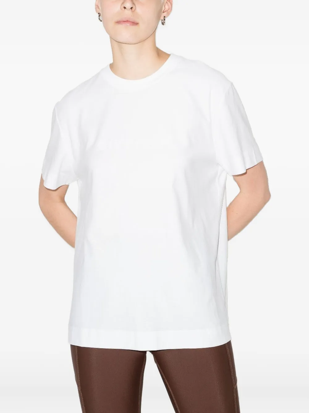 Givenchy T-shirt met logoprint Wit