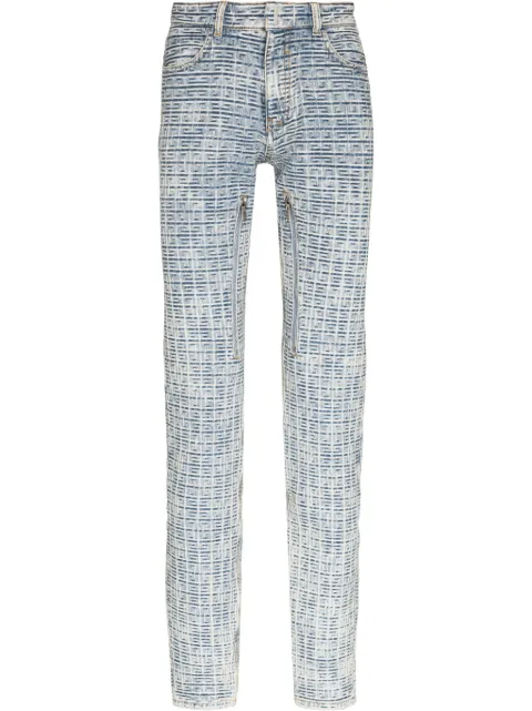 Givenchy all-over 4G print trousers