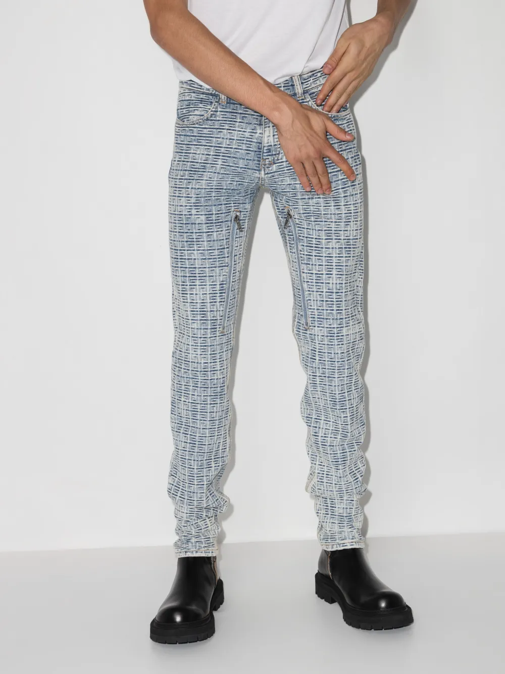 Givenchy all-over 4G print trousers | Slim-Fit Jeans | Image 2