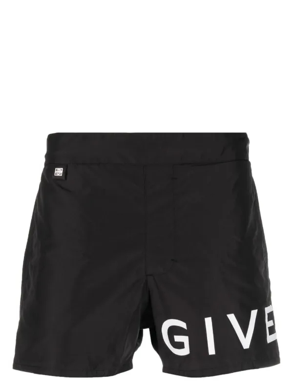 Givenchy logo-print Swimming Shorts Black FARFETCH