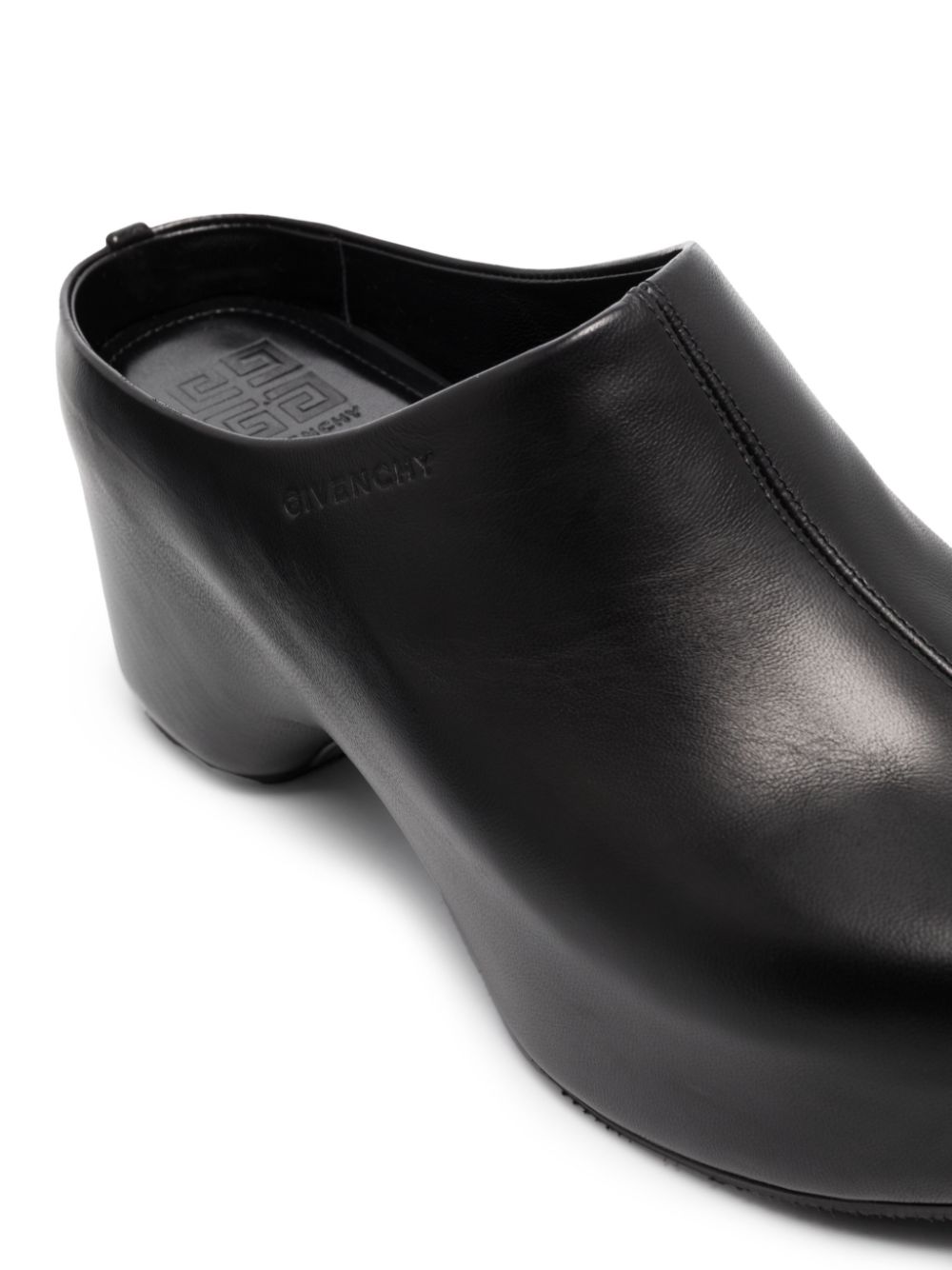 Givenchy G 75mm clogs Black