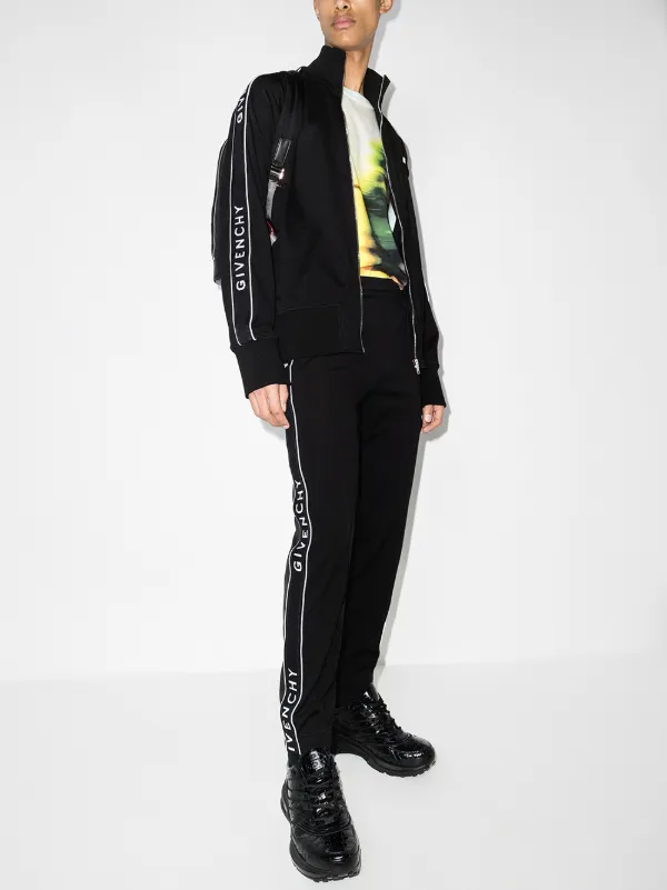 Givenchy ロゴテープ トラックパンツ | ブラック | FARFETCH JP