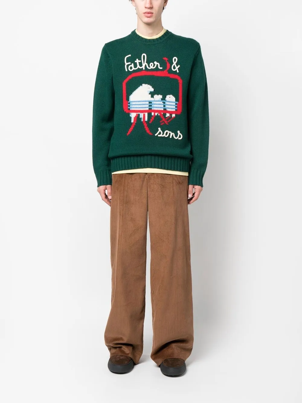 MC2 Saint Barth patterned intarsia knit jumper | Jumpers | Image 2