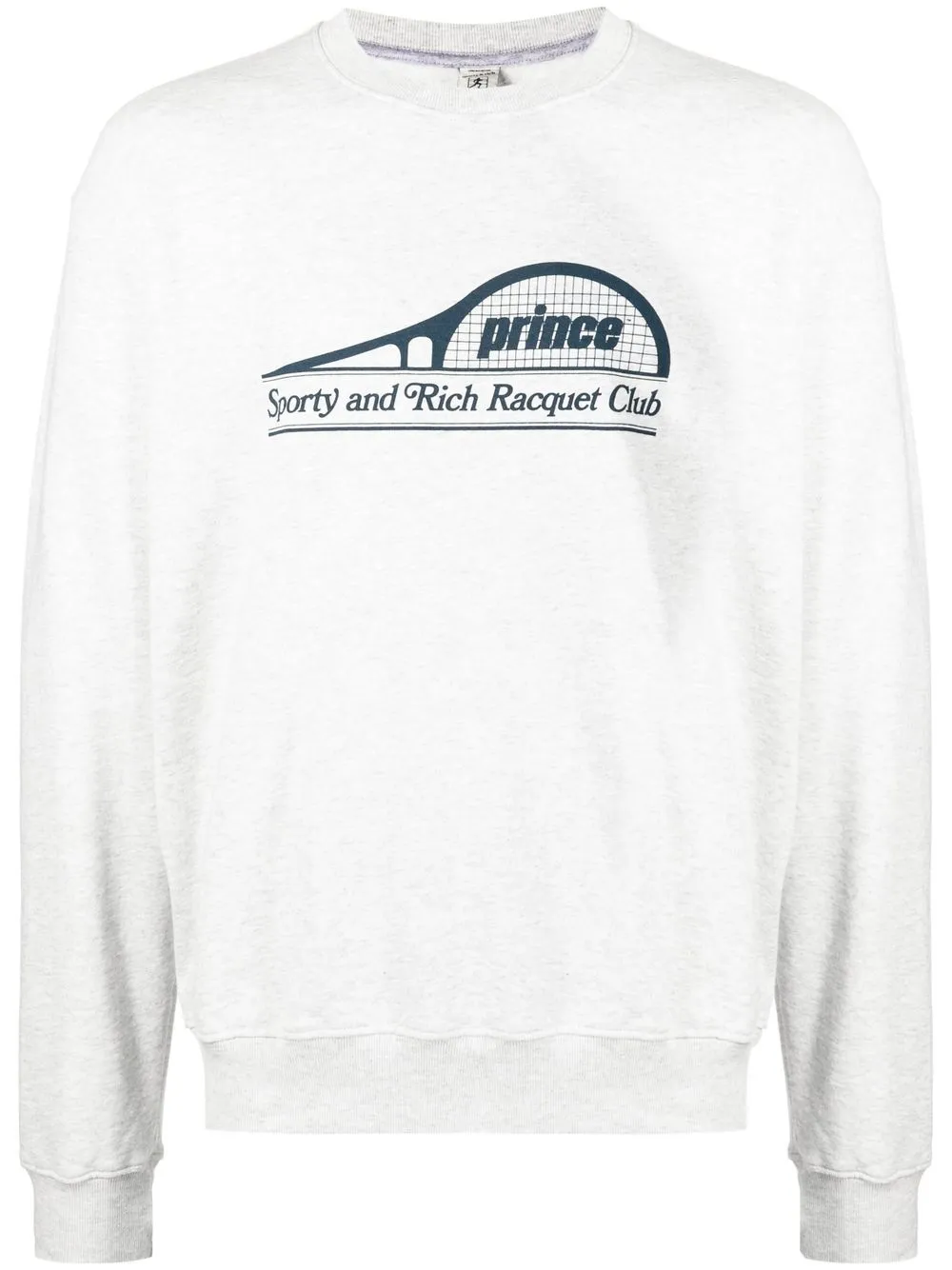 

Sporty & Rich graphic logo-print sweatshirt - Grey