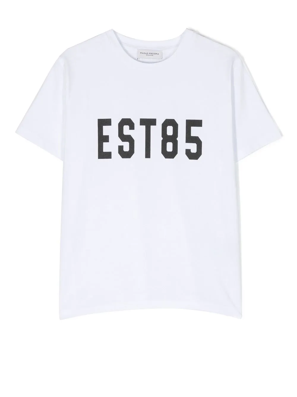 

Paolo Pecora Kids graphic-print cotton T-shirt - White