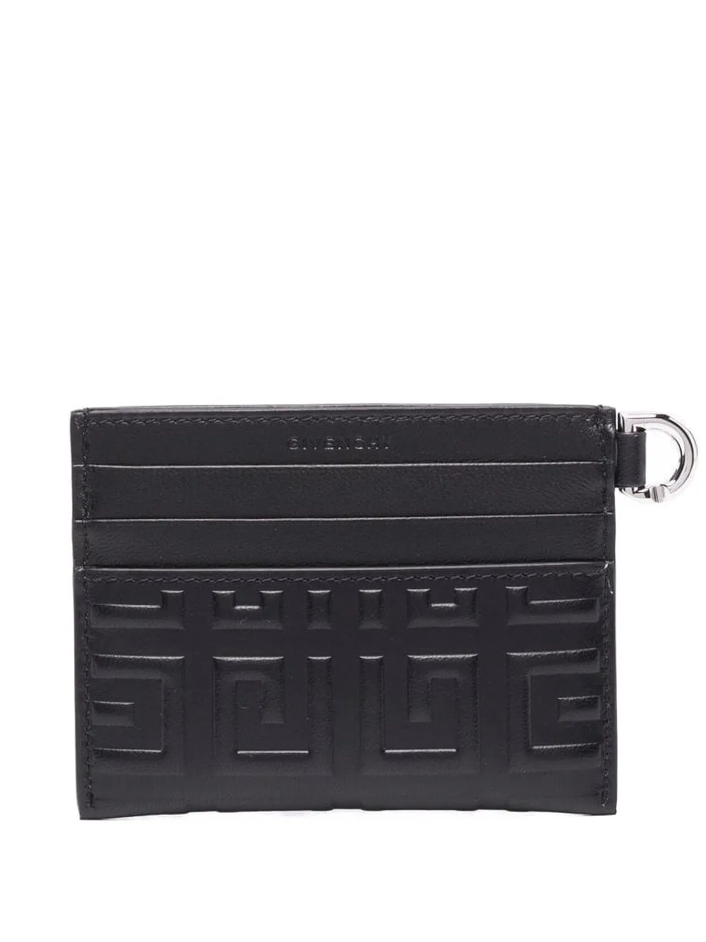 Givenchy 4G pasjeshouder met reliëf Zwart