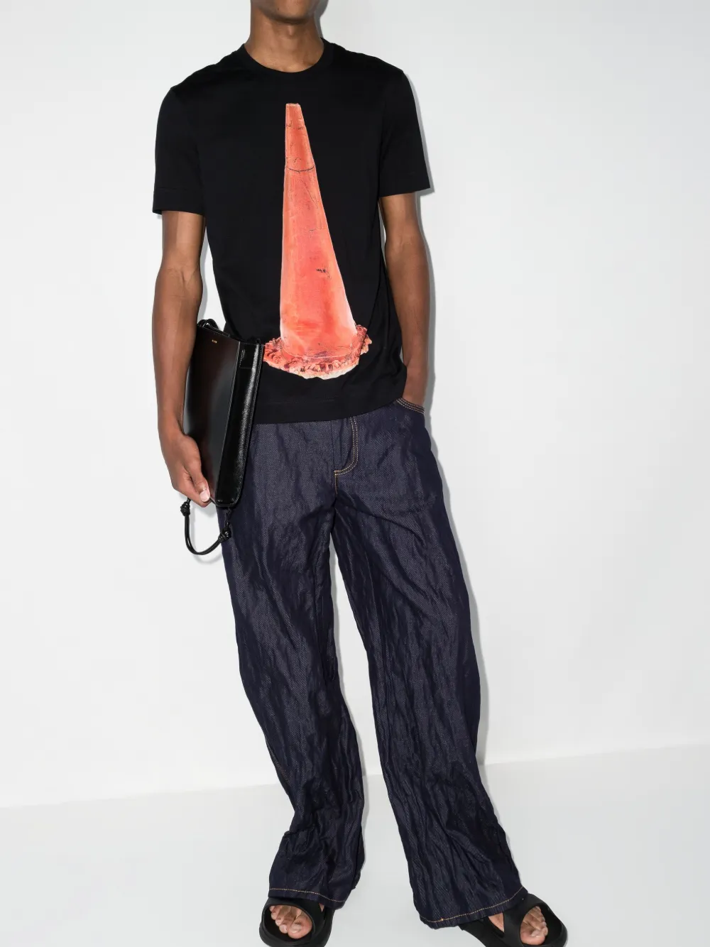 Givenchy T-shirt met print Zwart