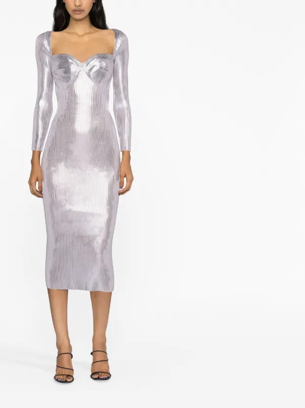 maria lucia hohan metallic dress Maria Lucia Hohan