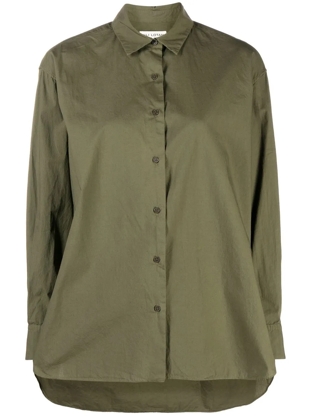 

Nili Lotan classic collar buttoned shirt - Green