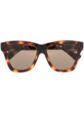 Moschino Eyewear tortoise-shell sunglasses - Brown