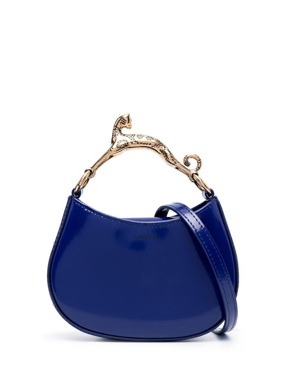 Lanvin cat-handle mini bag - Blue