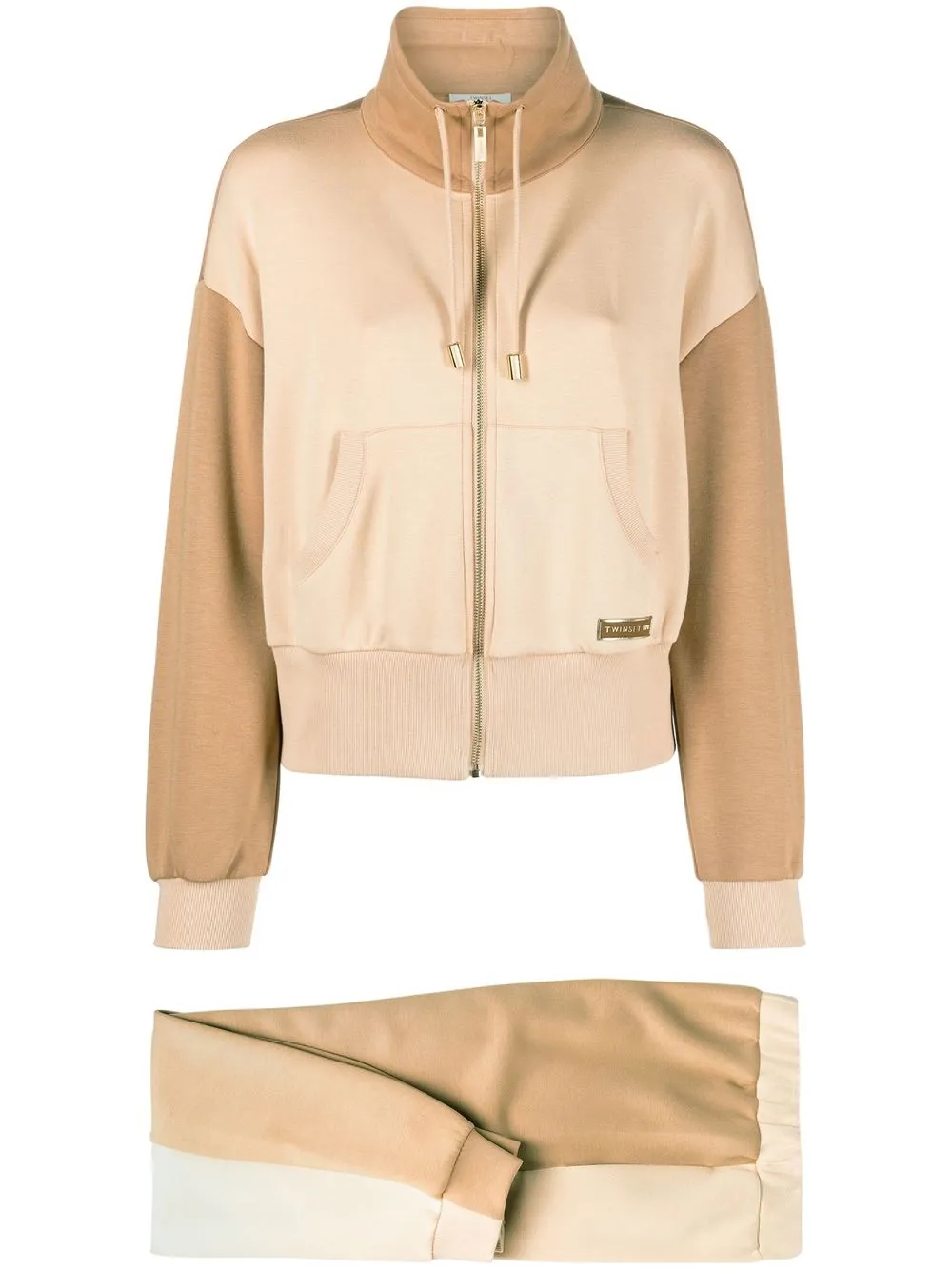 

TWINSET Scuba tracksuit set - Neutrals
