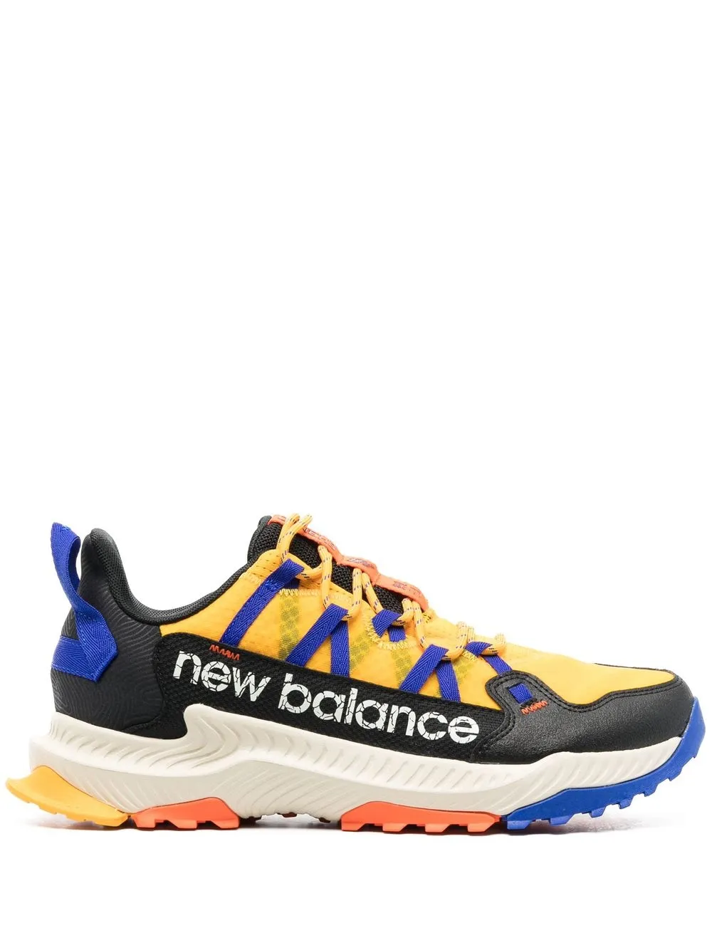 

New Balance logo-print lace-up sneakers - Orange