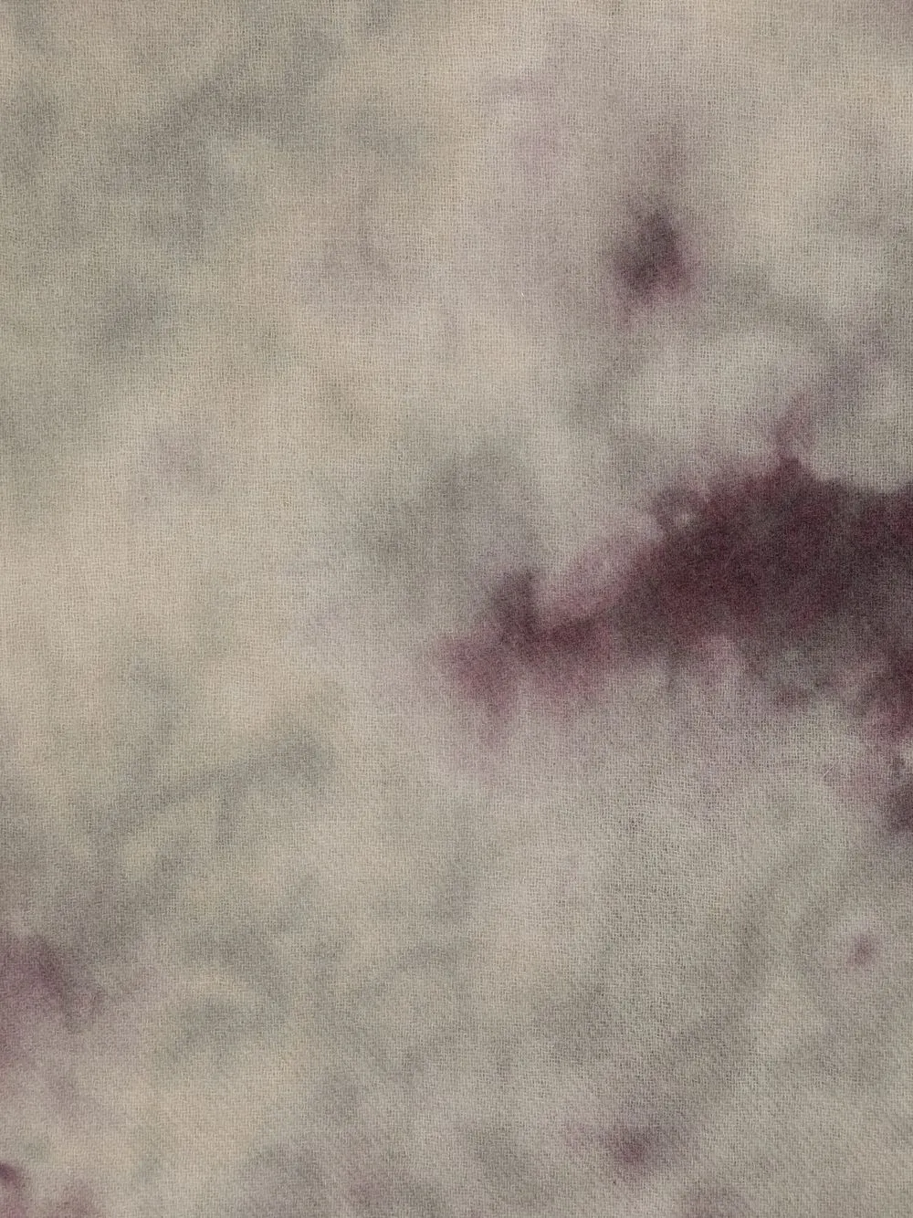 Faliero Sarti Sjaal met tie-dye print - Beige