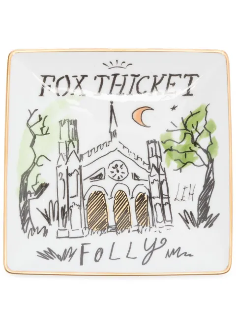 GINORI 1735 Fox Thicket Folly tray