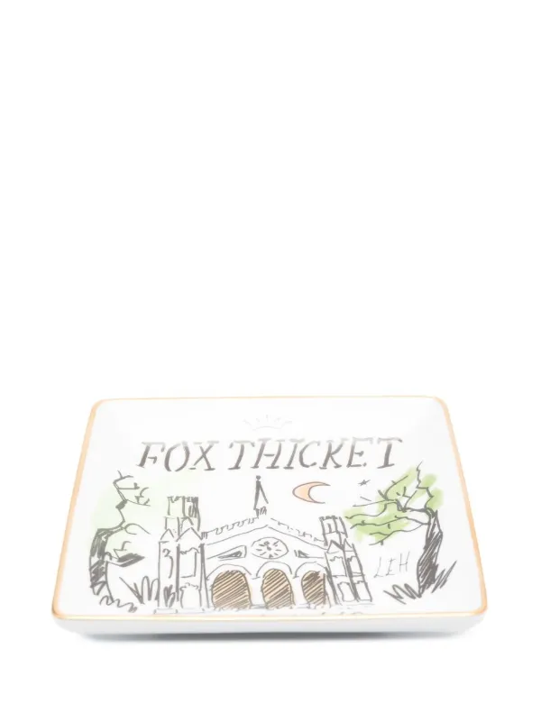 GINORI 1735 Fox Thicket Folly トレイ | ホワイト | FARFETCH JP