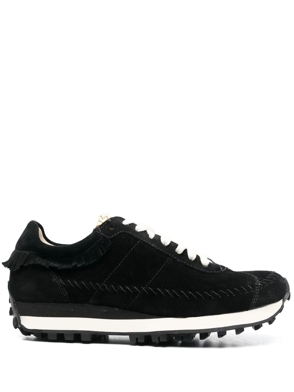 

visvim suede lace-up sneakers - Black