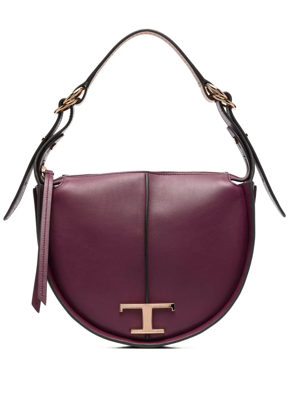 

Tod's logo-plaque shoulder bag - Purple