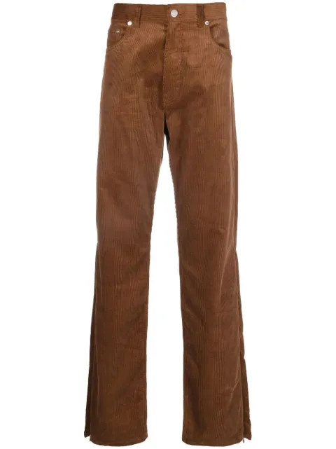 VTMNTS straight-leg corduroy trousers