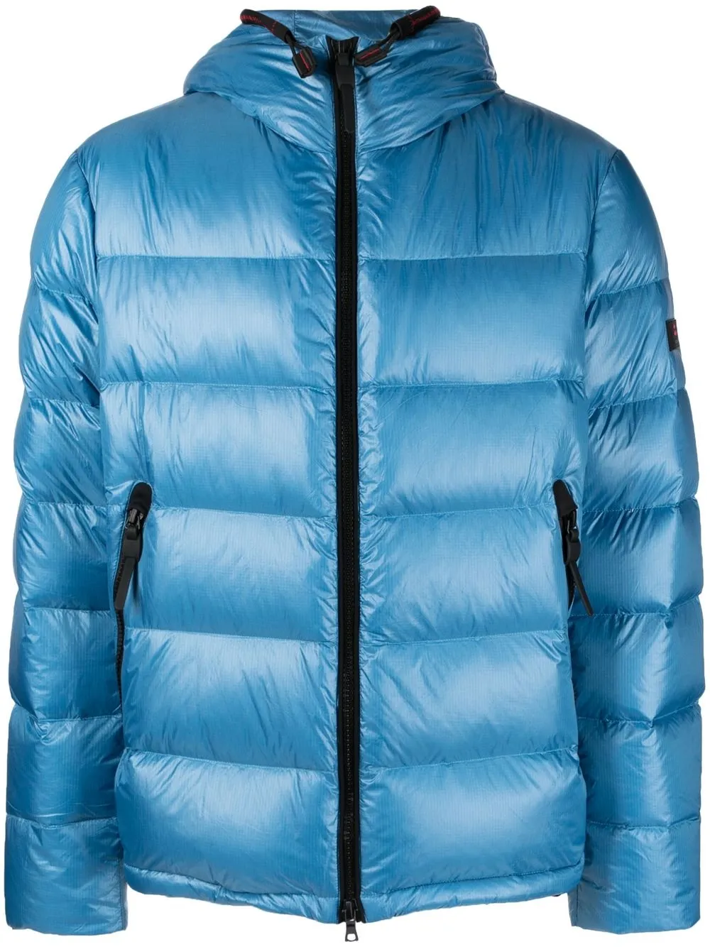 

Peuterey hooded zip-up padded jacket - Blue