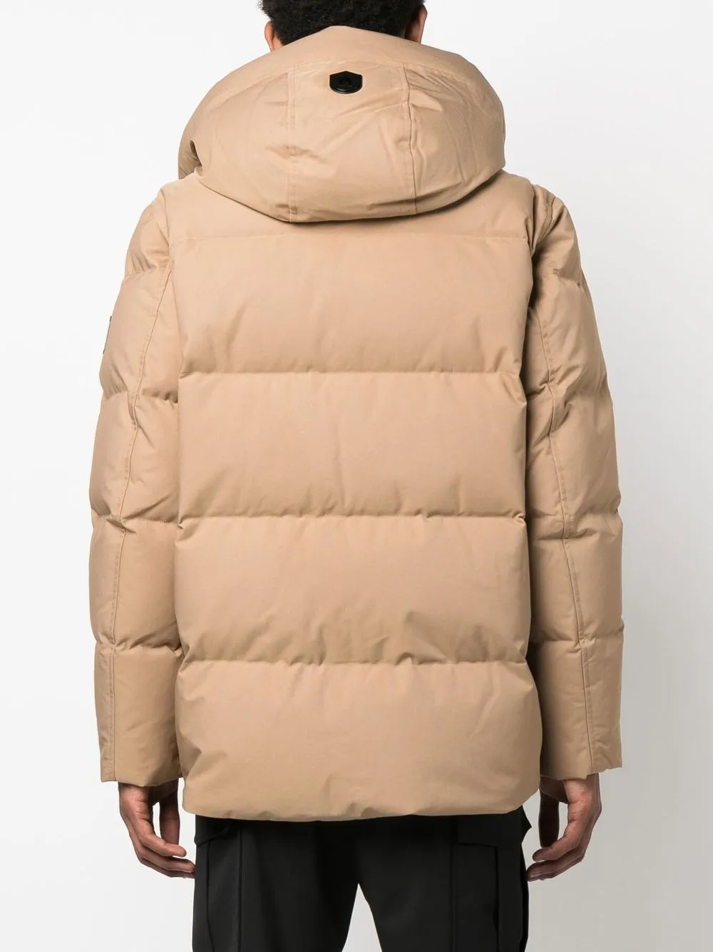 Mackage Quilted Panel Parka In Neutrals