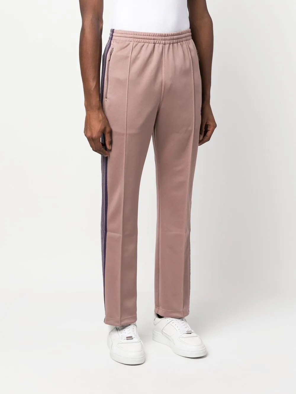  Needles Side-stripe Track Pants - Brown 
