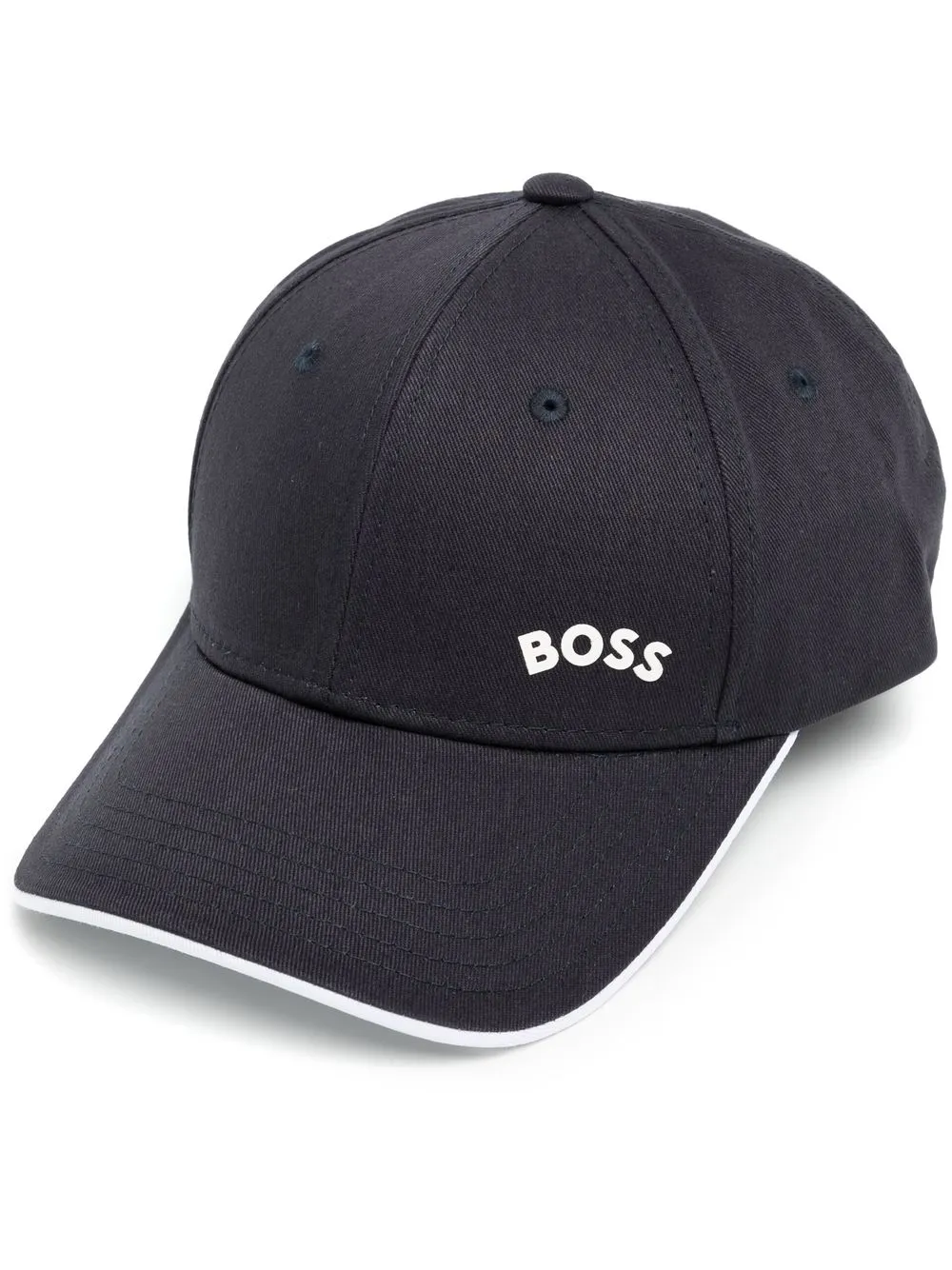 

BOSS Bold logo-embroidered cap - Blue