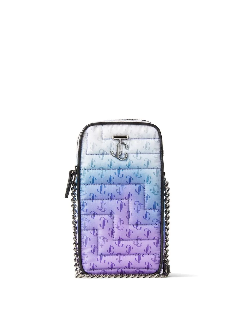 

Jimmy Choo Varenne quilted phone case - Purple