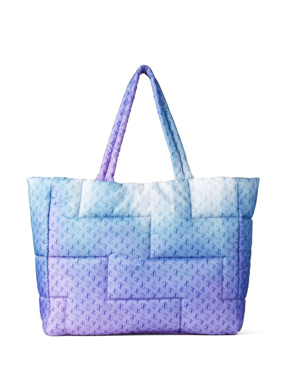 Shop Jimmy Choo Laya Soft Tote Bag In Purple