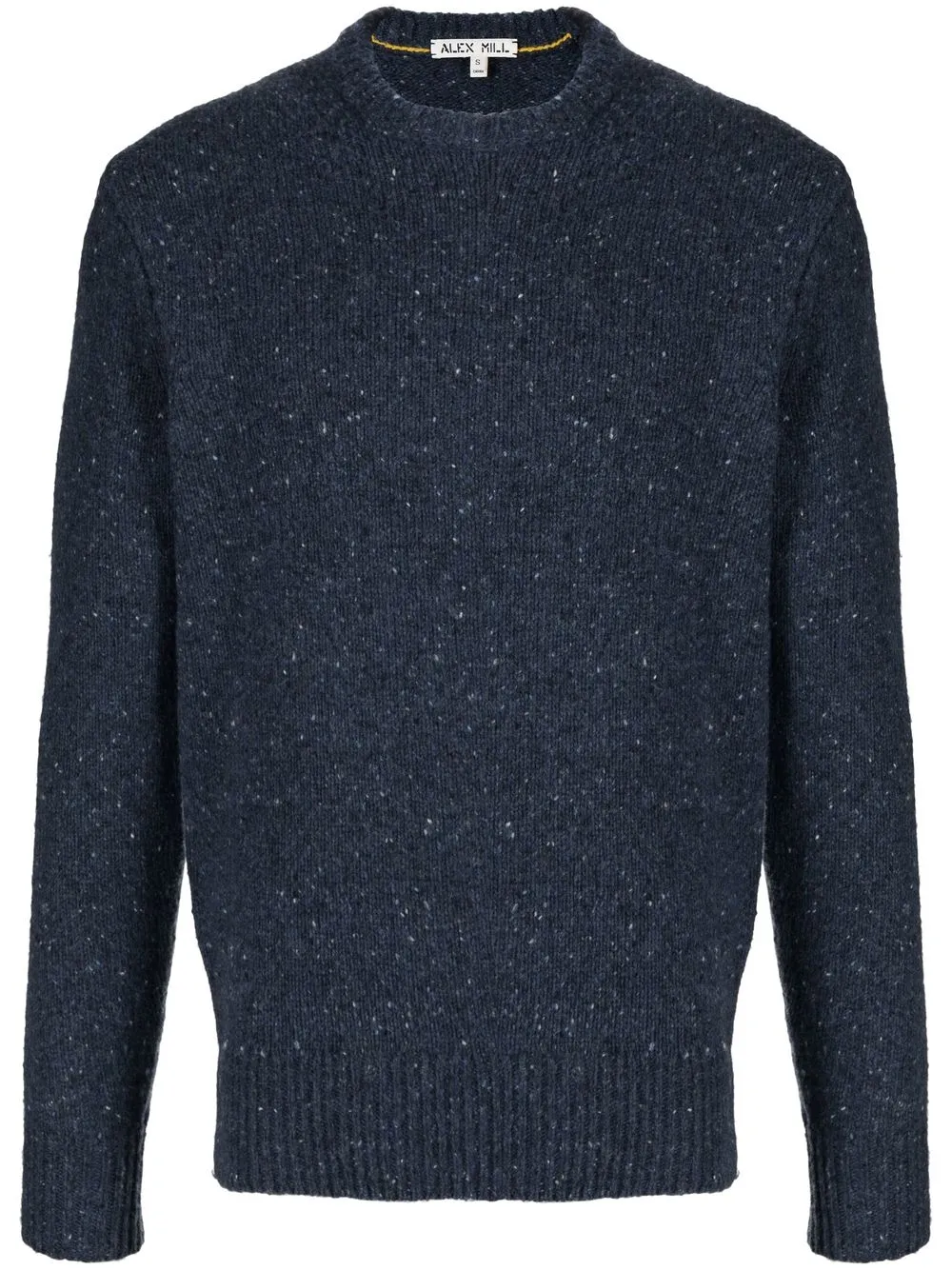 

Alex Mill textured-finish merino-blend jumper - Blue