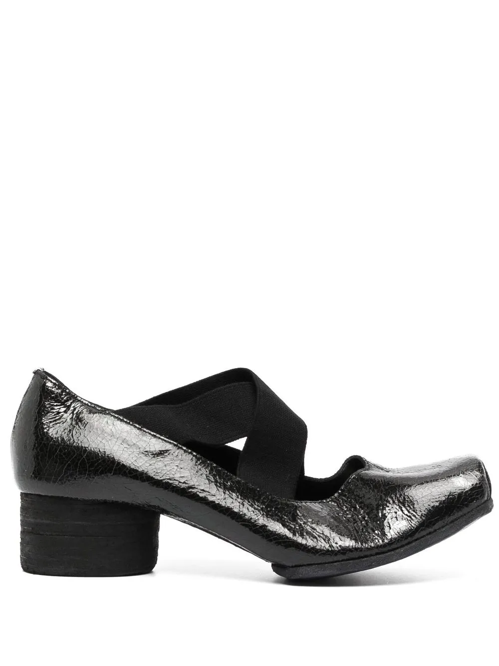 

Uma Wang leather ballet pumps - Black