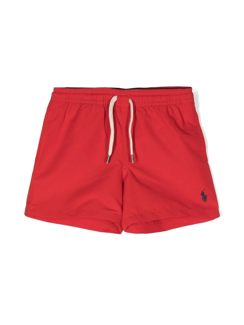 

Ralph Lauren Kids logo-print swim shorts - Red