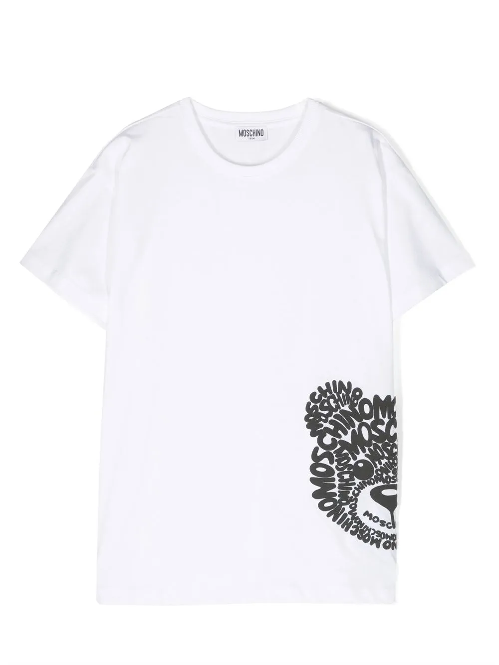 

Moschino Kids playera manga corta - Blanco