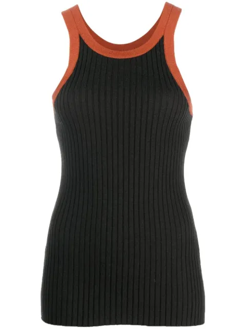 PAULA Tanktop aus geripptem Strick