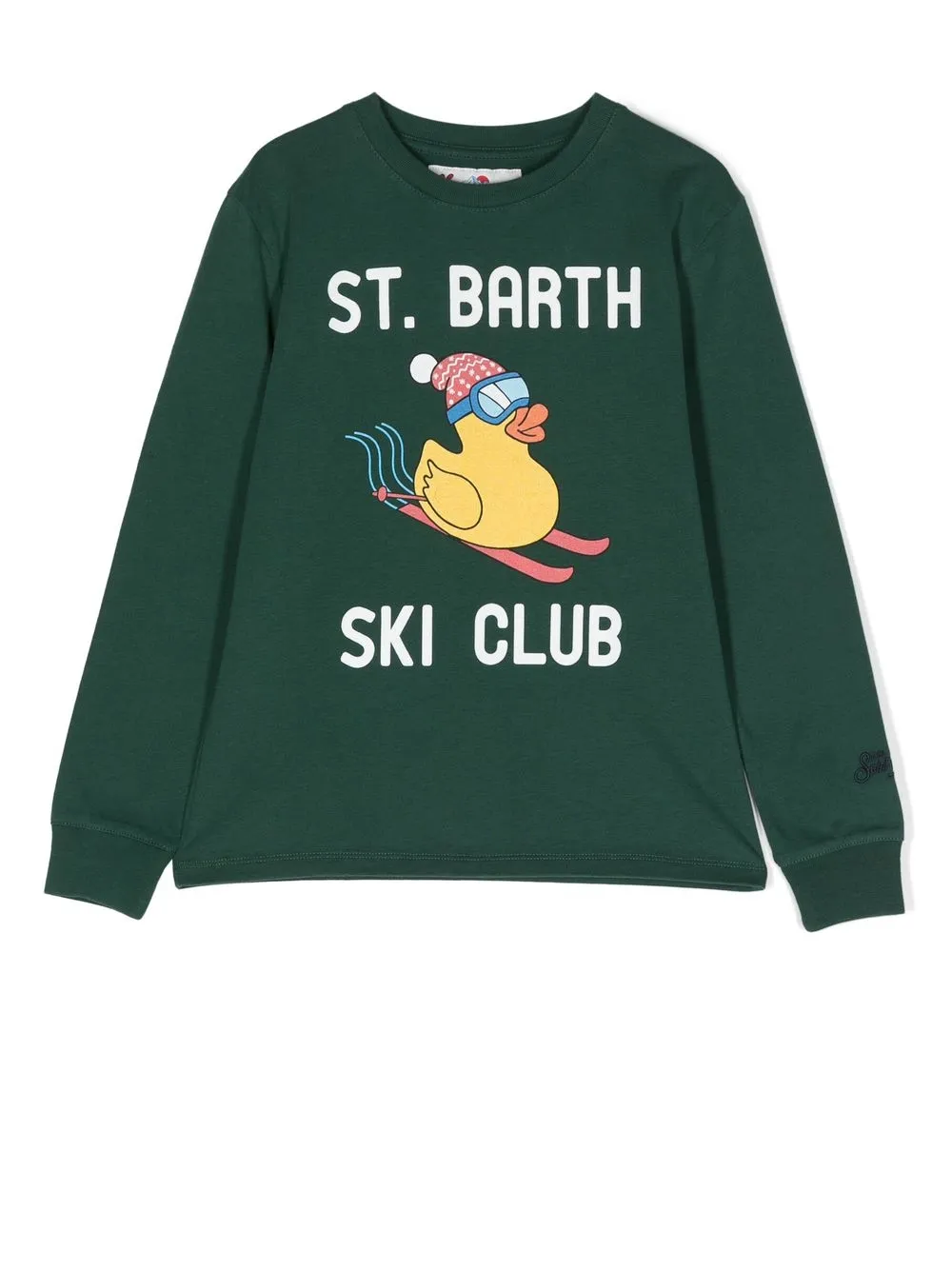 

MC2 Saint Barth Kids graphic-print cotton T-shirt - Green