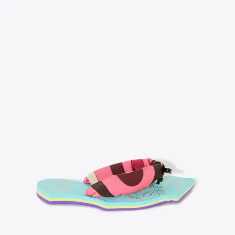 Marmo-Print Scuba Sandals