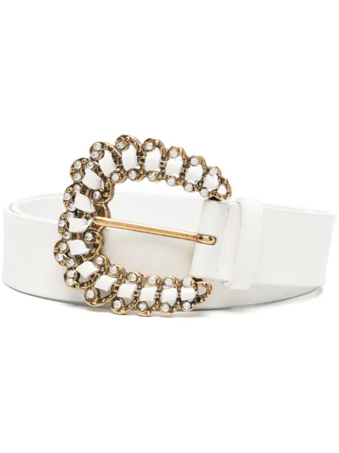 Maje Alma buckled leather belt