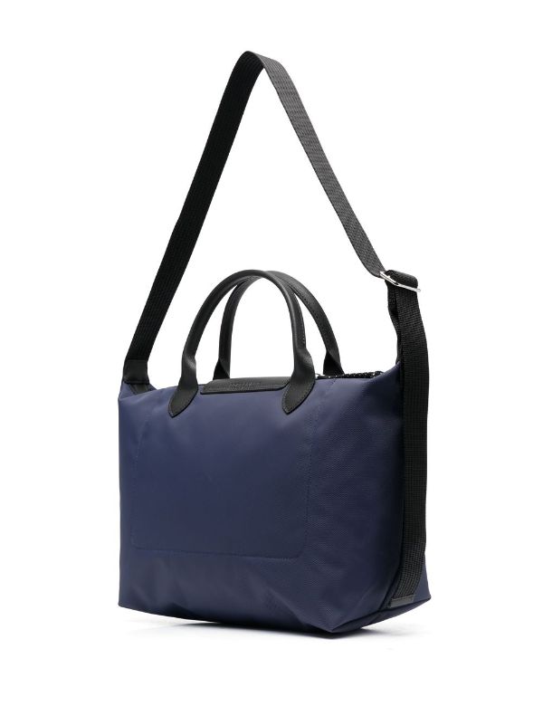  Longchamp 'Medium 'Le Pliage' Tote Shoulder Bag, Navy :  Clothing, Shoes & Jewelry